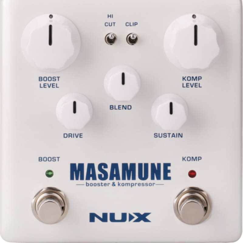 Photos - Effects Pedal Nux NBK5 White White new 