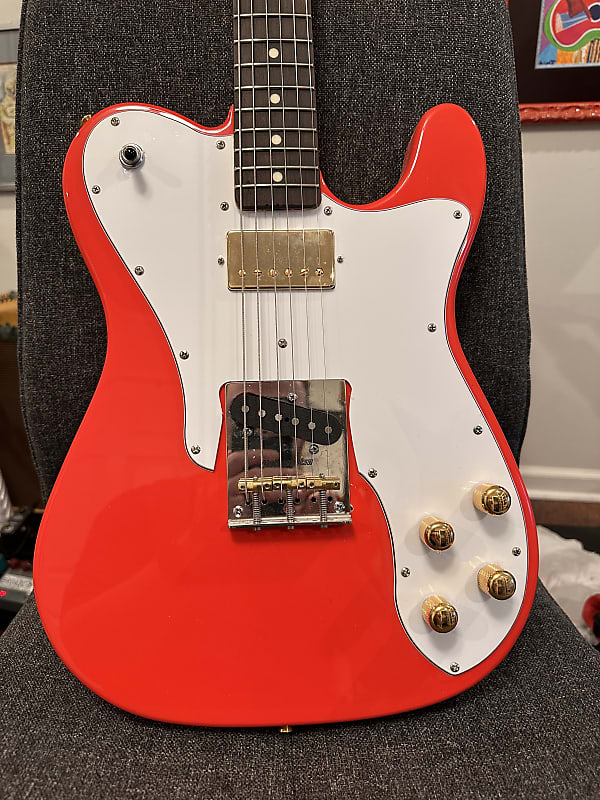 Deluxe T-style Partscaster 2025 - Fiesta Red image 1