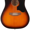 Recording King Dirty 30s Series 9 12-string Dreadnought Acoustic Guitar - Tobacco Sunburst