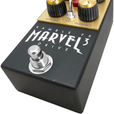 Ramble FX Marvel Drive 3 -- Marshall plexi based distortion. Amp-like JFET circuit image 2