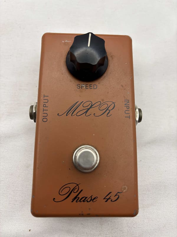 MXR Phase45 Vintage 1970年代のスクリプトロゴ MXR Phase45 Vintage