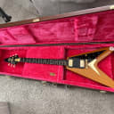 Autographed Epiphone Joe Bonamassa '58 "Amos" Korina Flying V w/Seymour Duncan Cust. Shop Amos pu's,