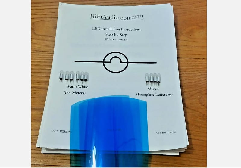 McIntosh MC162 bulbs lamps lights  			