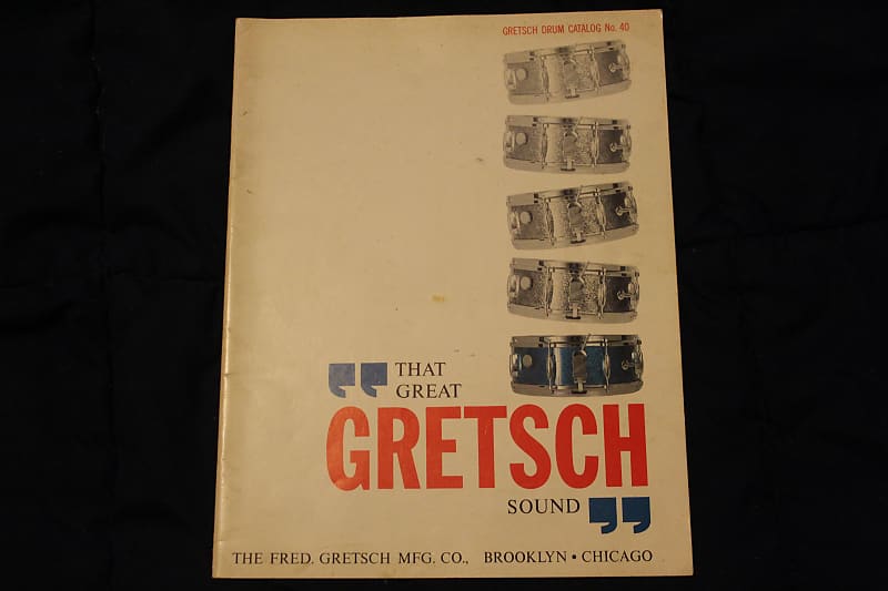 Gretsch catalog 1961 very good Reverb