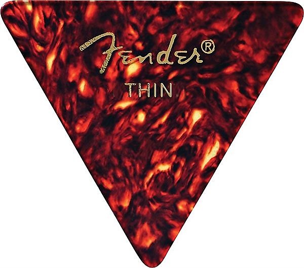 Fender 355 Shape Picks, Shell, Thin, 12 Count 2016 image 1