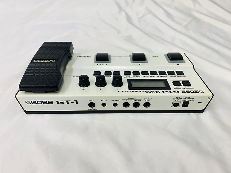 BOSS GT-1 WH Guitar Multi-Effects Processor Limited Edition