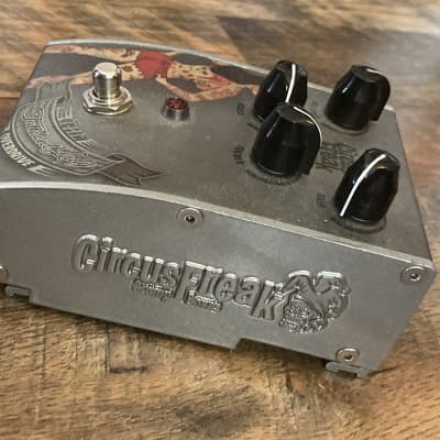 Circus Freak Stomp Boxes The Tattooed Lady Overdrive Silver image 2
