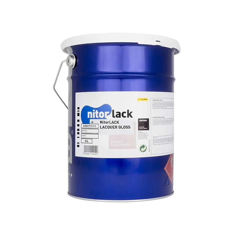 NITORLACK Nitrocellulose Lacquer Gloss 5L (1 only available) Reverb