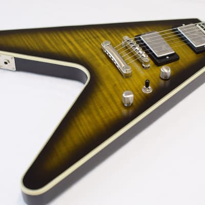 Epiphone Flying V Prophecy Yellow Tiger Aged image 7
