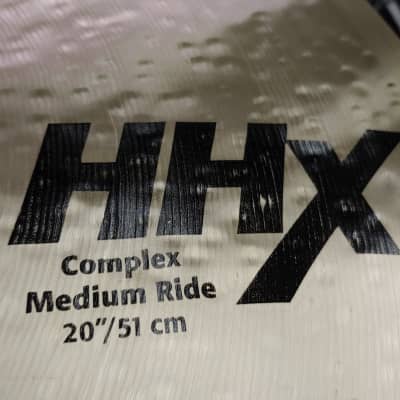 Sabian HHX 20" Complex Medium Ride image 3