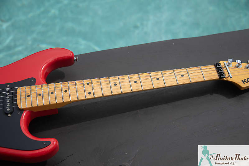 1980's Kramer JK-3000 - Radiant Red - Made in Japan - w Hard