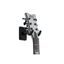 Gator Straight Angled Wall Mount Electric Acoustic Guitar Bass Hanger Black