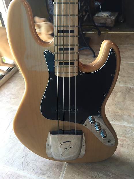 Squier Jazz Bass 2008 Natural squier | Reverb