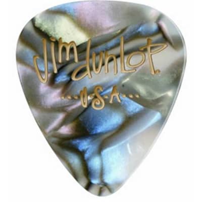 Dunlop 483R14XH Celluloid Abalone Extra Heavy Guitar Picks (72-Pack)