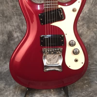 Mosrite of Canada Mark I  Prototype 1990 cranberry red image 1