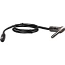 Shure WA304 2-Foot Wireless Instrument Cable with Right Angle Plug