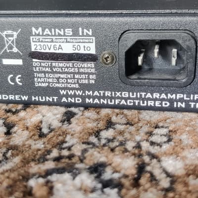 MATRIX GT1000FX POWER AMPLIFIER image 5