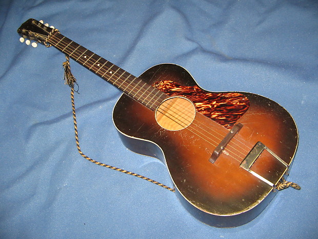 Vintage gibson parlor guitar sale