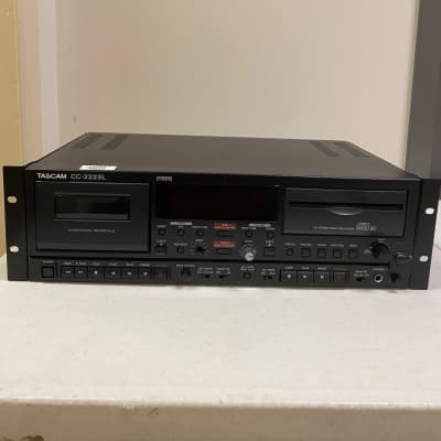 Tascam CC-222SL Cassette CD Recorder Combo Pro Player Good Working