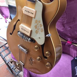 GIBSON ES-295 Limited Edition Scotty Moore BILLION GOLD image 7