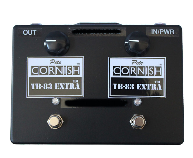 Pete Cornish TB-83 Extra Duplex Treble Boost | Reverb Canada