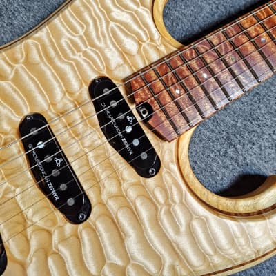 Barlow Guitars Eagle 2023 - Quilt Maple / Figured Sapele image 9
