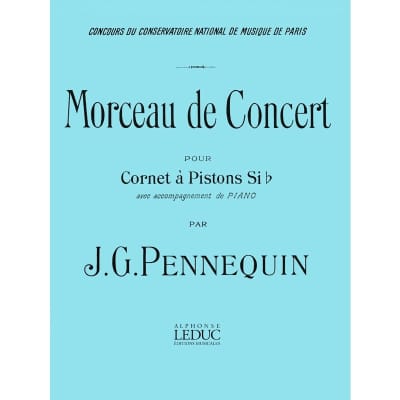 Leduc Penequin: concert pieces for sale
