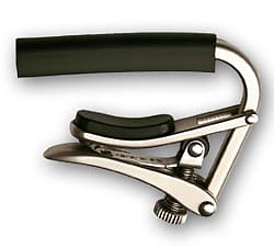 Shubb C1N Capo, Polished Nickel for Acoustic and Electric Guitars - C1 Standard image 1