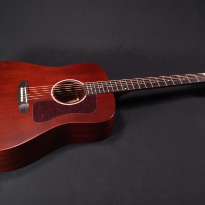 Guild D-20 Dreadnought Acoustic Guitar Natural image 5