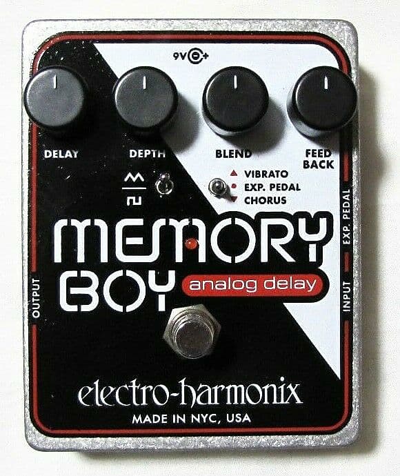 Used Electro-Harmonix EHX Memory Boy Analog Delay w/ Chorus/Vibrato Effect Pedal! image 1