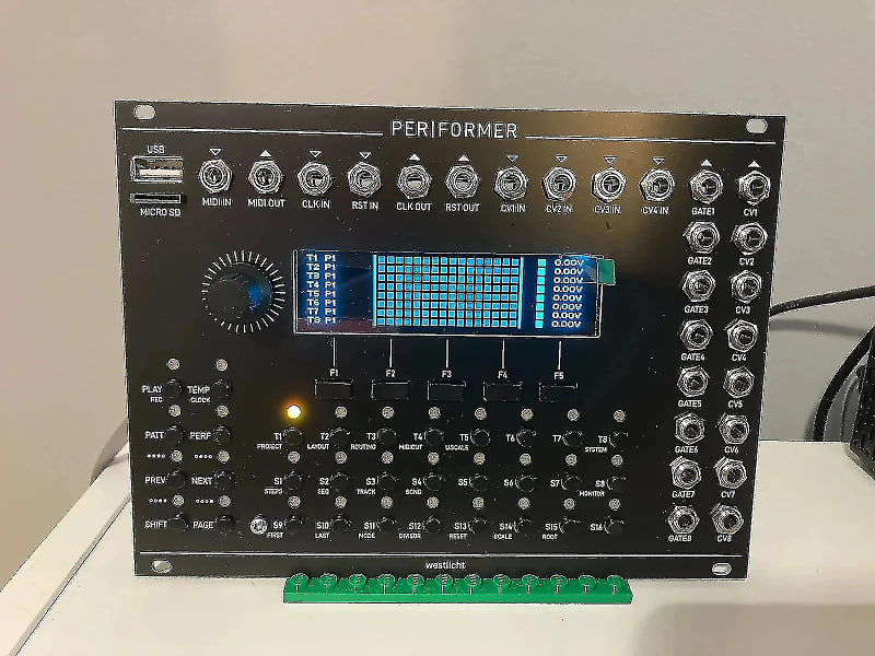 Westlicht Performer Eurorack module Sequencer 34hp Reverb UK