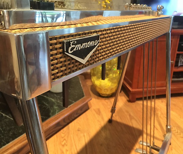 RARE Emmons Emmons S12 "Basketweave" push pull pedal steel Reverb