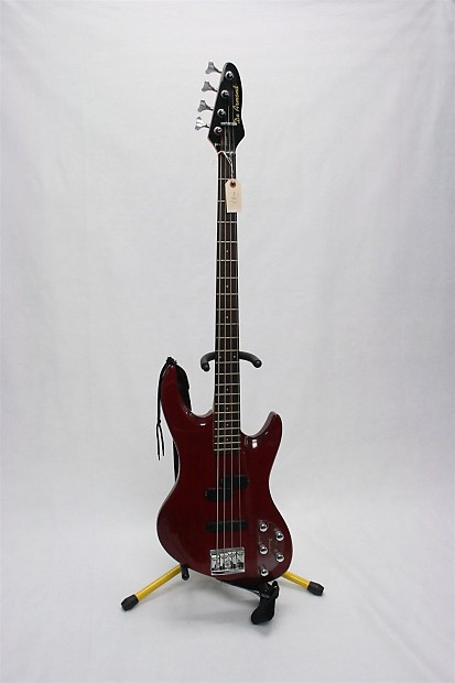 【おまけ付】 4-String Pilot DeArmond Bass Reverb | Red Transparent w/bag ベース