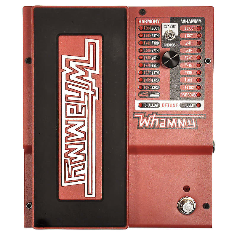 DigiTech Whammy Pitch-Shifting Guitar Effects Pedal