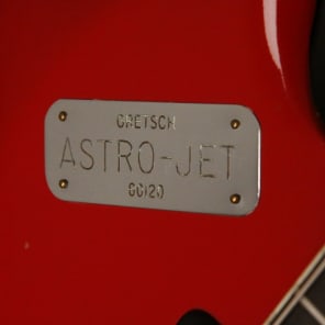 Gretsch ASTRO-JET model 2126 w/original strap, polish cloth, and manual 1965 Red image 7