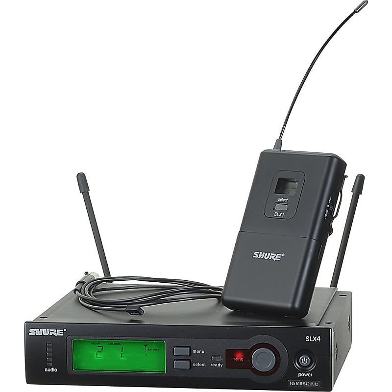Shure SLX14/93 Lav Wireless System Regular Band G5 image 1