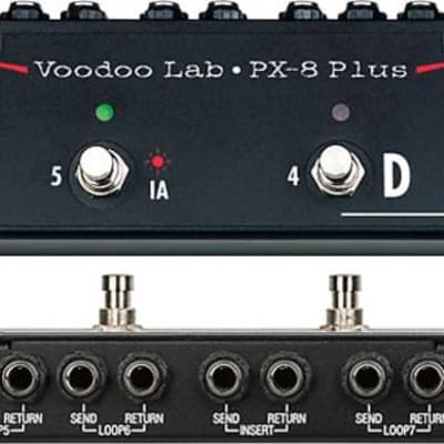 Voodoo Lab PX-8 Plus True Bypass Programmable Pedal Switcher image 2