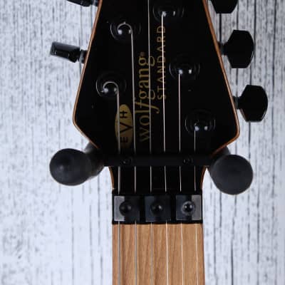 EVH Wolfgang WG Standard Electric Guitar Baked Maple Neck Gold Sparkle Finish image 11