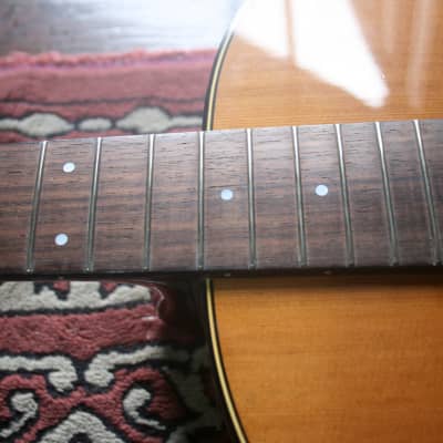 Yairi G1-FN OOO size Electric Acoustic Guitar 1998 Natural+Original Yairi Hard Case image 24