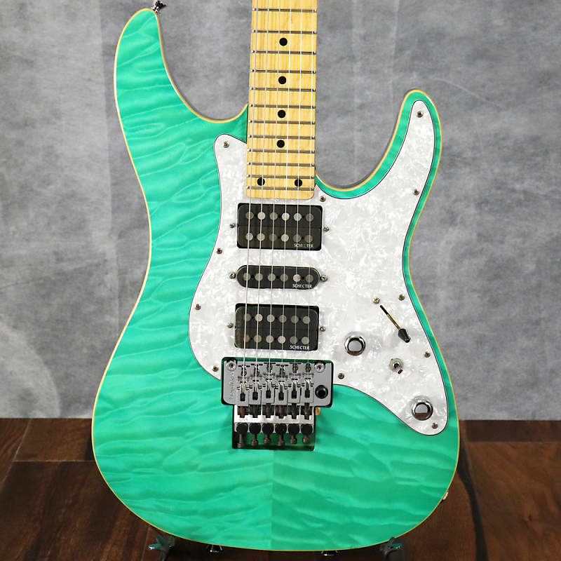 ファッションなデザイン Schecter Canada Reverb | (05/09) Blue Aqua BW 24 II SD ギター