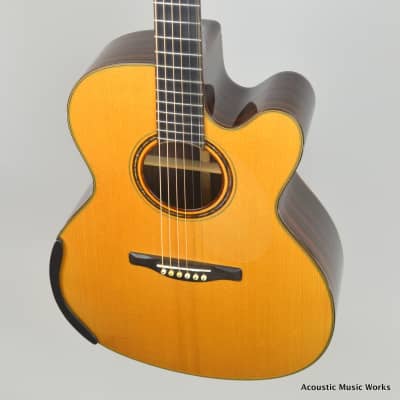 Shanti by Michael Hornick SF Model, Small Jumbo, Cutaway, Sitka, East Indian Rosewood - ON HOLD image 2