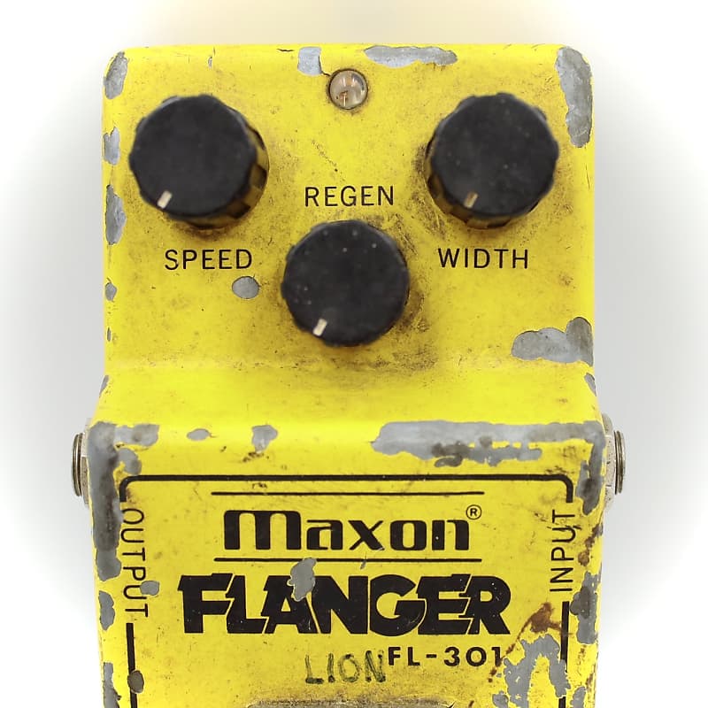 Maxon FL-301 Flanger Made in Japan Guitar Effect Pedal
