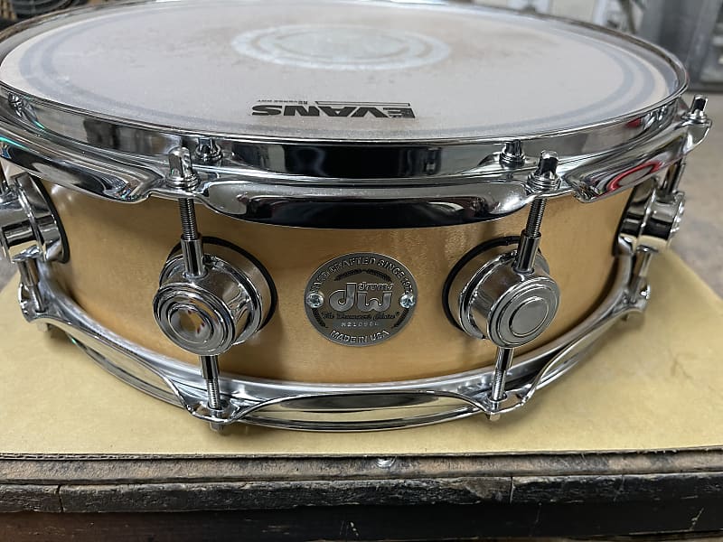 DW 14x4.5 maple snare drum 2000s - Natural maple | Reverb