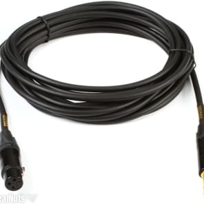 Mogami Gold TRSXLRF-20 Balanced XLR Female to 1/4-inch TRS Male Patch Cable - 20 foot image 2