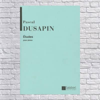 Pascal Dusapin - Etudes Pour Piano for sale