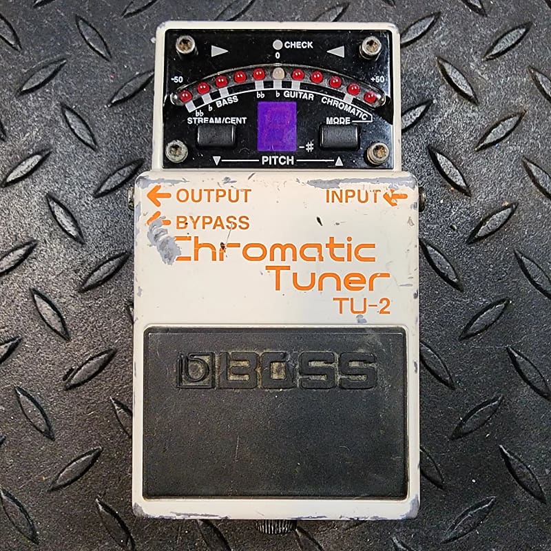 ギター BOSS Chromatic Tuner TU-2 Boss TU-2 Chromatic Tuner and Power Supply Pedal | zZounds
