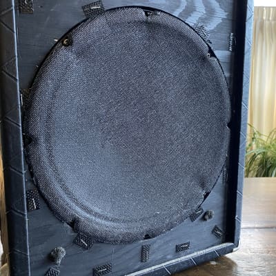 polytone minibrute PA cabinet speaker 1970s - black tolex- works great image 3