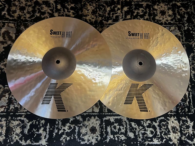 Zildjian 14" K Series Sweet Hi-Hat Cymbals (Pair) - Traditional image 1