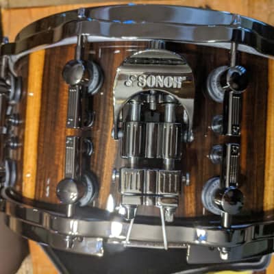 Sonor One Of A Kind Series Black Chacate 14x7" Snare Drum 2015 (video) image 10