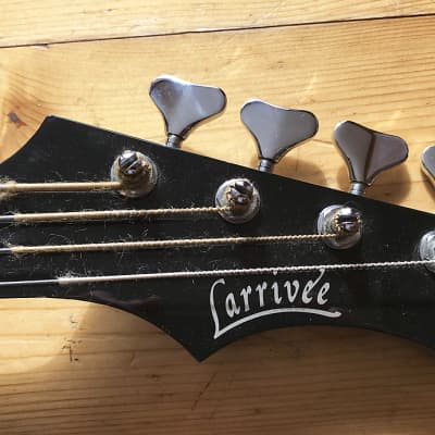 Larrivee Fretless bass 1984-85 - Black image 3